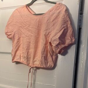 Banana Republic Soft Pink Women's Crop Top